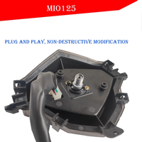 Layar Elektronik Instrumen Motor Mio125 dengan Jam, Penyesuaian Kecerahan Otomatis, Meter Motor, PART DIY
