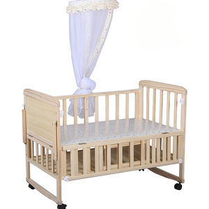 Letto Moderno <span class=keywords><strong>per</strong></span> Bambine in Legno di Pino Massiccio con Sponda di Sicurezza <span class=keywords><strong>per</strong></span> Neonati e Bambini, Componibile <span class=keywords><strong>per</strong></span> Asilo Nido - Product Image 6