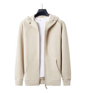 Felpa con Cappuccio di Alta Qualità in Morbido Pile Austriaco a Doppio Lato con Zip Intera per Uomo e Donna - Product Image 4