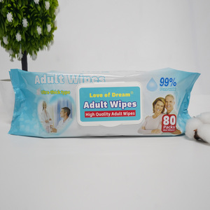 Lingettes humides pour adultes non tissées, emballées individuellement, portables, étanches, pour les soins de la peau et l'usage domestique en déplacement - Product Image 4