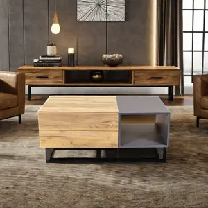 wooden vintage nordic coffee tables modern center ethiopian coffee side table wood living room home furniture
