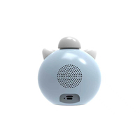 Robot intelligent de divertissement IA, réveil tactile avec lecture MP3, batterie rechargeable, horloge de chevet interactive, minuterie IA