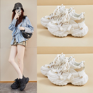 Zapatillas Deportivas para Mujer, Estilo Dad Shoes, para Estudiantes, que Aumentan la Estatura - Product Image 1