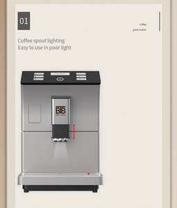 Machine à expresso programmable modèle populaire 2025 BTB-206 intégrée noire pour usage hôtelier et domestique - Product Image 5