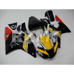 ชุดแฟริ่งสำหรับรถมอเตอร์ไซค์ Yamaha YZF-R1 ปี 2000-2001  ทำจากพลาสติก ABS ฉีดขึ้นรูป  ชิ้นส่วนตัวถังแบบกำหนดเอง รุ่น Y1001-105a - Product Image 4
