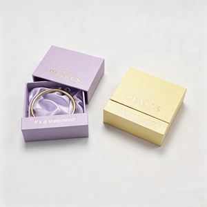 Sacs d'emballage pour bijoux écologiques, simples, personnalisés, luxueux, discrets, à ouverture coulissante, pour boucles d'oreilles, bagues, colliers, avec logo personnalisé - Product Image 4