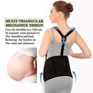 Sabuk perut hamil wanita hamil, pakaian ibu hamil ikat pinggang medis penopang perut untuk wanita setelah kehamilan - Product Image 5