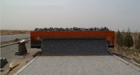 Pavé de brique de trottoir de machine de pavage de brique directe d'usine pour la chaussée d'autoroute de projet de construction