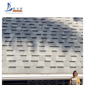 Bardeaux d'asphalte USA Matériau <span class=keywords><strong>de</strong></span> couverture <span class=keywords><strong>de</strong></span> première qualité pour la construction <span class=keywords><strong>de</strong></span> toits résidentiels et commerciaux - Product Image 1