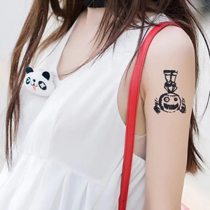 Pequeño fresco lindo despedida <span class=keywords><strong>de</strong></span> soltera carta tatuaje pegatinas jugo <span class=keywords><strong>de</strong></span> hierbas impermeable <span class=keywords><strong>de</strong></span> larga duración para el cuerpo al por mayor comercio exterior - Product Image 3