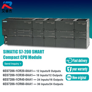 ใหม่แกะกล่อง 6ES7288-1CR60-0AA1 SI-EMENS SIMATIC S7-200 Smart CPU CR60s PLC ตัวควบคุมการเขียนโปรแกรม โมดูลซีพียู 6ES72881CR600AA1 - Product Image 4