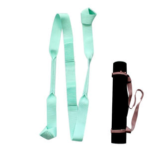 حصيرة يوجا قطنية قابلة للتعديل مع حزام يوغا غير لامع رخيص حزام لحمل يوغا مناسب للتسرير - Product Image 4