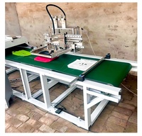 Máquina Automática Portátil de Serigrafía para Bolsas, Impresora Plana de un Solo Color para Bolsas de Fertilizantes, Bolsas de Tela No Tejida y Bolsas de Plástico
