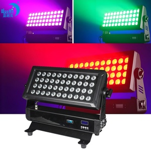Luz de color de ciudad impermeable RGBW de 44X12W de fábrica para proyecto de construcción de <span class=keywords><strong>arena</strong></span> deportiva Logotipo de edificio de oficinas luz LED de parque de pared - Product Image 1