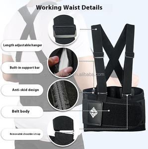 Cintura di Supporto Lombare Industriale Ecologica, Leggera e Traspirante per la Sicurezza sul Lavoro - Product Image 5