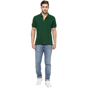 เสื้อโปโลทันสมัย 200 GSM ผ้าฝ้ายผสมโพลีเอสเตอร์ น้ำหนักเบา ระบายอากาศได้ดี สไตล์ลำลองทันสมัย รับผลิตแบบ OEM แบรนด์ส่วนตัว จากโรงงานผู้ผลิต - Product Image 5
