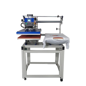 16/24 inch 40/60cm đôi trạm tem nóng tự động penumatic thăng hoa t Áo sơ mi Máy ép nhiệt cho biểu tượng tùy chỉnh - Product Image 2