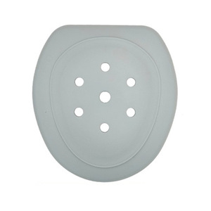 Couvre-siège de toilette Shi Hong noir en plastique souple, accessoire de salle de bain pour la maison - Product Image 2