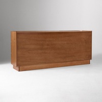 Commode de Luxe Moderne en Bois Massif, 9 Tiroirs, Couleur Personnalisable, Meuble de Chambre