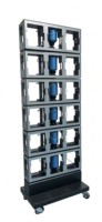 360 °   Pantalla Publicitaria LED Giratoria de 7 Capas, Torre de Visualización Interactiva Inteligente con IA y Rotación Mecánica