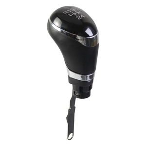 Car Gear <b>Shift</b> <b>Knob</b> For 2016 Chevrolet Cruze Black Leather 5 6 Speed Ergonomic Design - Product Image 2