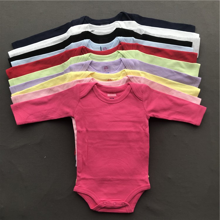 Комбинезон трикотажный однотонный для маленьких мальчиков и девочек, из 2021 хлопка, с длинным рукавом и треугольным узором, несколько цветов, 100%