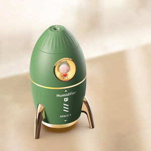 Sản phẩm mới tên lửa sứa tạo độ ẩm khuyếch tán khói siêu âm mát Mist xách tay mini H2O tạo độ ẩm với đèn LED - Product Image 3