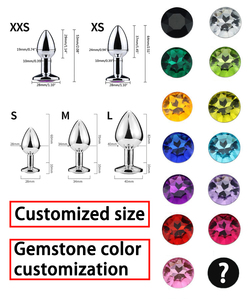 Diamond Anal Plug Sex Toys for Adults Metal <strong>Butt</strong> Dilator for Men/Women/Couples Adult Game Masturbator Anal Plug <strong>Butt</strong> Toys <strong>cheap</strong> - Product Image 2