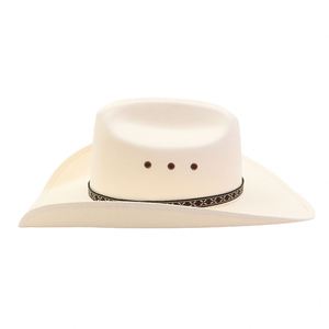Sombrero de Vaquera Beige N39 Hecho a Mano con Paja de Papel y Decoración para Vacaciones y Uso al Aire Libre - Product Image 5