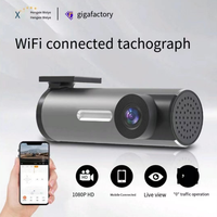 Grabador de conducción de alta definición 2024 interconexión móvil WiFi inteligente 1080P pantalla menos lente única en monitoreo de automóviles