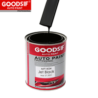 Peinture automobile GOODSIF, fournisseurs de peinture automobile, peinture acrylique noir profond, peinture 2K, couche transparente, diluant, peinture automobile