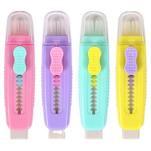 Borrador Creativo de Empujar y Tirar con Cepillo Suave, Goma de Borrar para Niños, Dibujo, Escritura, Material Escolar 741 - Product Image 1