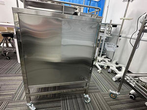 주문 제작 병원용 스테인리스 스틸 카트 트롤리 약품 트롤리 치료용 카트 - Product Image 6