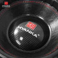 Haut-parleur de basses de voiture premium HYANKA BSX-15-2 de 15 pouces, 2000 W RMS, panier en aluminium estampé pour subwoofer audio automobile
