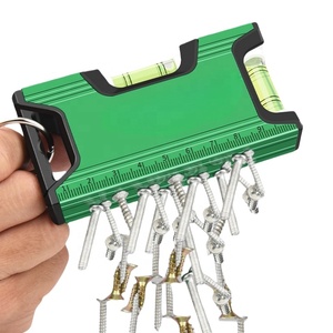 Mini niveau à bulle magnétique fort ménage niveau de haute précision Mini niveau à bulle en alliage d'aluminium multifonctionnel - Product Image 6