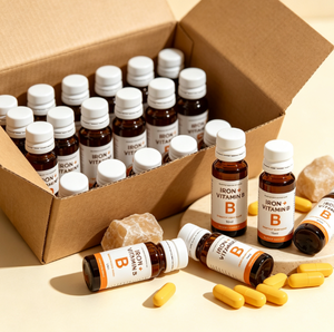 อาหารเสริมเหลวไอรอนพลัส วิตามินบี 10 มล. เครื่องดื่มเสริมพลังงานในขวด - Product Image 2