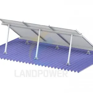 Điều Chỉnh Nghiêng Panel Năng Lượng Mặt Trời Roof Gắn Kết Với Panel Năng Lượng Mặt Trời Chân Phía Sau Cho Theo Mùa Điều Chỉnh Năng Lượng Mặt Trời Hệ Thống Năng Lượng Bảng Điều Khiển