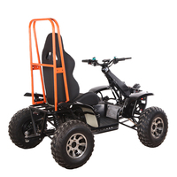 Scooter électrique à 4 roues, transmission par arbre, quadricycle puissant 60V 6000W, robuste, sport, extérieur, tout-terrain, haute vitesse