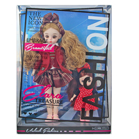 Poupée Lolita de Noël de 12 pouces directe d'usine avec de vrais yeux cadeau de vacances parfait pour les filles/vente en gros