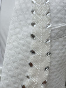 Costumes pour hommes <span class=keywords><strong>sur</strong></span> <span class=keywords><strong>mesure</strong></span> de haute qualité vêtements de cérémonie d'affaires 3 pièces pour les événements de bureau Design de style arabe pur grande taille respirant - Product Image 6