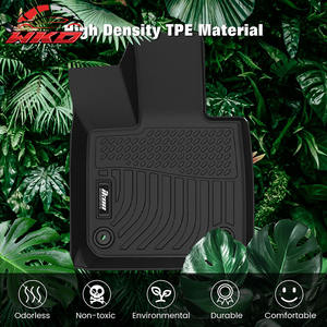 Tapis de sol moulés en 3D en TPE pour VinFast VF8 2023-2025, protection avant et 2ème rangée, 3 pièces, toutes saisons, remplacement - Product Image 2