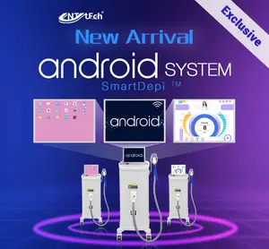 SmartDepi Mesin Laser Penghilang Rambut, 3 Gelombang Android Antarmuka Permanen