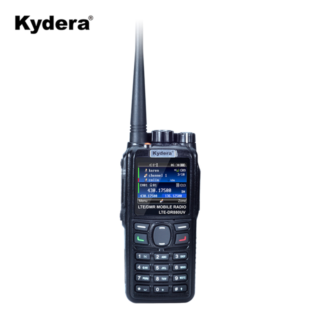Motorolable UHF/VHF/LTE Two-Way Radio with GPS Dispatching System Waterproof IP54 3000mAh Battery Phone Calling