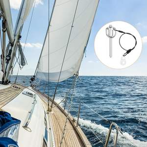 หมุดล็อกสแตนเลสแบบปลดเร็วพร้อมสาย - Product Image 4