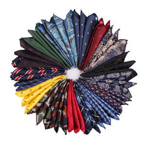 Toalla de bolsillo con pañuelo bordado <span class=keywords><strong>para</strong></span> hombre, seda de alta calidad, Estilo Vintage, <span class=keywords><strong>para</strong></span> boda - Product Image 1