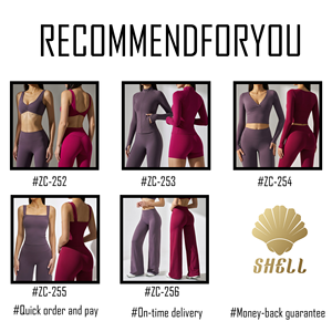 Pantalones Anchos SHELL, los Más Vendidos, de Cintura Alta, Transpirables, Suaves al Tacto, para Deporte, Yoga y Actividades al Aire Libre para Mujer - Product Image 6