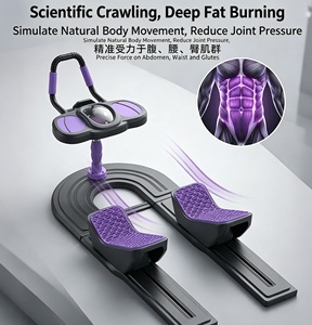 Máquina de Ejercicios Abdominales para el Hogar, Reduce la Tensión en las Articulaciones, Quema Grasa de Forma Eficiente, Entrenamiento Preciso para Abdomen, Cintura y Glúteos - Product Image 2