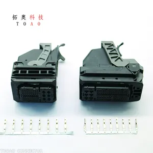 The car connector ECU computer board plug features a 62-hole and 99-hole 179-hole pin connector with model numbers 82821-33B10