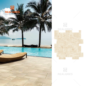 Realgres Heritage Hoteles y diseño interior de inspiración europea Azulejos de porcelana con patrón francés atemporal 600x600mm - Product Image 5