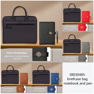 Coffret cadeau d'affaires de luxe pour le <span class=keywords><strong>patron</strong></span> Mallette étanche avec stylo signature Cahier à boucle en PU pour le personnel pour les vendeurs pour les enseignants - Product Image 6